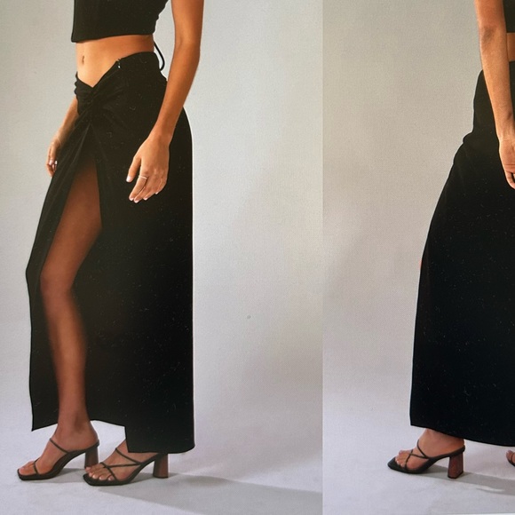 Peppermayo Taking Charge Maxi Skirt - size 8 - Picture 3 of 6